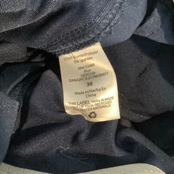 G George Navy Tan At The Knee Stretch UPF 30 Shorts Bundle Mens 30 NWT - Picture 7 of 14